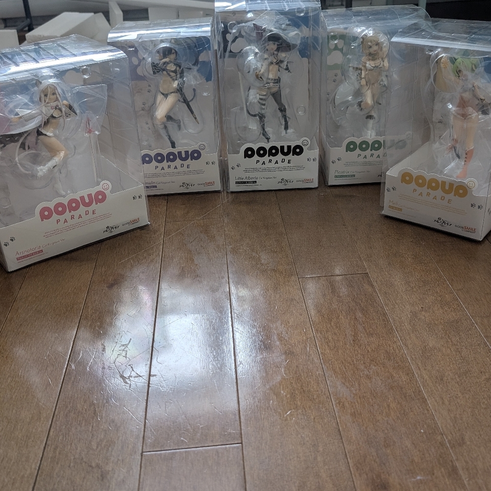 Pop Up Parade Anime Figures Set